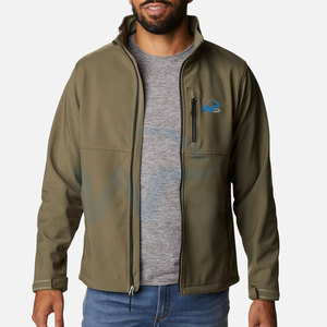 Veste softshell pour homme de qualité supérieure avec logo personnalisé sur le devant, respirante, écologique, nouvelle arrivée, la meilleure - Product Image 2