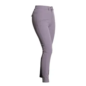 Custom Quick Dry <b>Women's</b> Yoga <b>Leggings</b> Wide Leg Active Wear Butt Lifting Sculpting Elastic Waist Solid <b>Pattern</b> Tall Girl Size - Product Image 3
