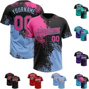 Camiseta de Béisbol y Sóftbol Personalizada para Adultos, con Nombre y Logotipo, Suave, Transpirable, que Absorbe la Humedad, Ropa Deportiva para Jugadores y Aficionados - Product Image 1