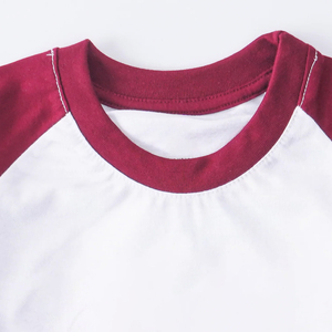 T-shirts pour enfants en polyester 100% à séchage rapide, décontractés, unis, vierges, personnalisables avec logo, vente en gros à prix réduit pour l'été - Product Image 2