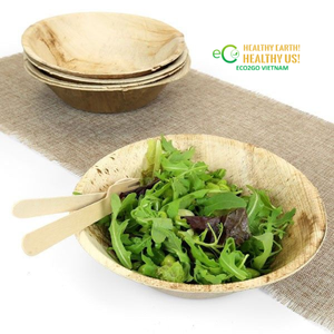 (Eco2go Vietnam) Vietnam Factory Direct Palm Leaf <b>Plates</b> - Sustainable Heavy-Duty <b>Disposable</b> Tableware - Product Image 4