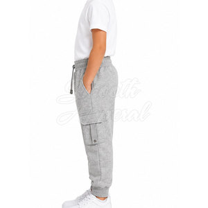 Pantalons d'uniforme scolaire à boutons très demandés pour enfants et adultes, garçons et filles, longueur cheville, en coton. - Product Image 5