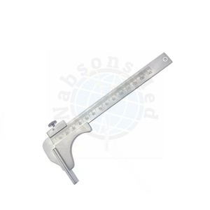 Règle d'acétabule en acier inoxydable, instrument manuel orthopédique de mesure osseuse, kit d'outils de mesure chirurgicale de précision réutilisable CE - Product Image 3