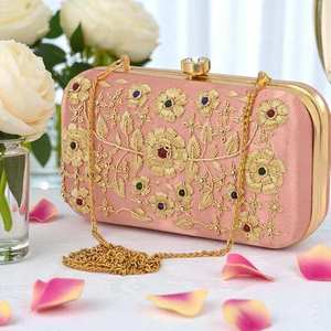 Bolso de Mano Tradicional Indio de Lujo, Multicolor, con Cuentas de Cristal, Artesanal, Resistente, de Primera Calidad, Accesorios de Moda - Product Image 2