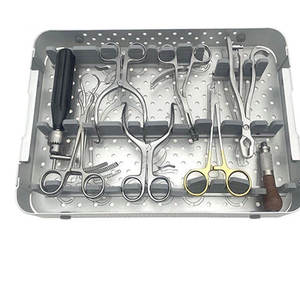 Azicon's Small Animal Fracture Surgery Kit Veterinary Orthopedic Bone Locking Plate <b>Screws</b> Drill <b>Bit</b> Instruments <b>Set</b> - Product Image 4
