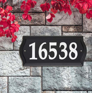 Placa de Acero para Número de Puerta, Dirección, Jardín, Exterior, Hogar, Diseño Moderno de Alta Calidad, Personalizable, Hecho en India - Product Image 3