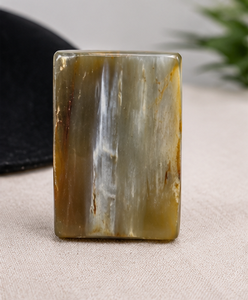 Escama de cuerno de búfalo natural para mango de cuchillo, pulida a mano, calidad de exportación, duradera, para manualidades, tamaño S - Product Image 5