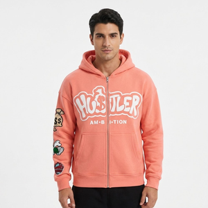 2026 Collection Solid Color Winter Stonewashed Unisex Hoodies with Custom Logo 100% Cotton Low Price - Product Image 1