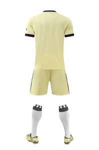 ชุดเสื้อฟุตบอลชาย RMCF สีเหลือง แขนสั้น ผ้าโพลีเอสเตอร์ ระบายเหงื่อได้ดี เหมาะสำหรับทุกฤดูกาล ชุดกีฬาสำหรับผู้ใหญ่ - Product Image 4
