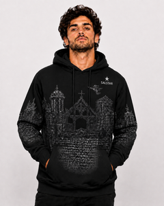 Sudadera con Capucha de Algodón Personalizada para Halloween, Estilo Gótico Urbano, Fabricación OEM - Product Image 3