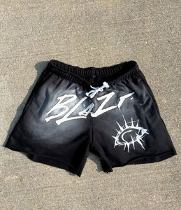 เสื้อยืดแขนสั้นและกางเกงขาสั้นผู้ชายสไตล์วินเทจทรงโอเวอร์ไซส์ ผ้า 300gsm ล้างสีแบบแอซิดวอช พิมพ์ลายสกรีน คอลเลคชั่นใหม่รับซัมเมอร์ - Product Image 4