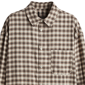 Chemise en flanelle à carreaux pour homme, coupe ample, douce et chaude, manches longues, boutonnée, style décontracté, surdimensionnée, confortable, pour le travail en extérieur - Product Image 2