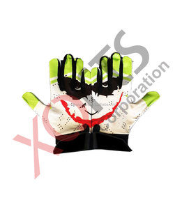 Guantes de Fútbol Americano Personalizados de los Panthers, Ligeros, de Cuero, Impermeables, con Protección UV, para Uso Deportivo y Casual, con Impresión - Product Image 5