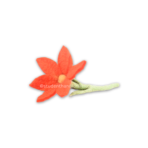 Felt <b>Flower</b> <b>Wall</b> Hanging Decoration Elegant Hanging Decoration for Home Decor - Product Image 1