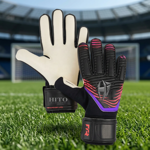 Meilleure qualité Nouvelle arrivée Gants de gardien de but de football à faible taux Tendance Mode Qualité réelle Demande des clients Gants de gardien de but - Product Image 3