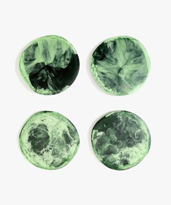 New Arrival <b>Table</b> <b>Top</b> Decorative <b>Resin</b> Coasters OEM Customized Size Designed <b>Resin</b> Art Coasters Supplier From India - Product Image 1