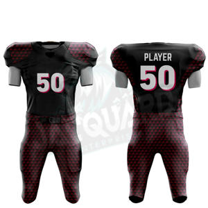 Uniforme de Fútbol Americano de Alta Calidad, Material de Primera, Etiqueta Personalizada, 100% Poliéster, Hecho en Pakistán - Product Image 1
