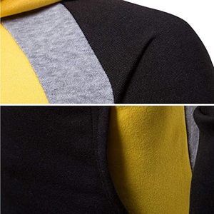 Sudadera con capucha para hombre, de fabricante personalizado, 380 500, de peso pesado, gruesa, desgastada, corta, con parche bordado, lavado ácido, estilo streetwear - Product Image 4