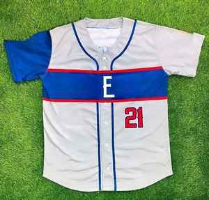 Uniforme de Béisbol y Sóftbol Unisex de Alta Calidad Personalizado con Impresión o Bordado Personalizado, Logotipo Sublimado, Jersey de Malla - Product Image 2