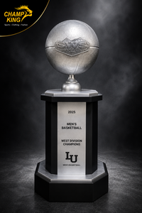 CHAMP KING Stainless Steel Basketball <b>Trophy</b> Customized Championship Award Durable Premium Quality - Product Image 4