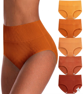 Nuevas bragas de mujer Serenity de corte alto, suaves y transpirables, de poliéster ecológico, tacto suave, para uso diario, lanzamiento 2026 - Product Image 1