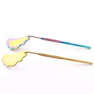 Miroir de Maquillage Portable Morje en Acier Inoxydable de Haute Qualité, Outil de Beauté Plat et Mini pour l'Extension et l'Inspection des Cils - Product Image 6