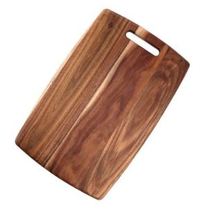 Tabla de cortar de madera artesanal con textura de madera natural para una preparación y presentación elegantes de alimentos en la cocina. - Product Image 3
