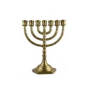 Ménorah la plus vendue pour villas, synagogues, temples – Éclairage de table décoratif – Porte-bougie Hanouka - Product Image 6