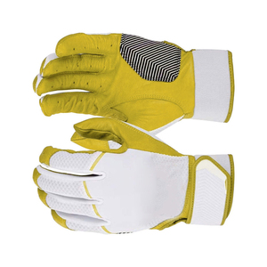 Premium Quality Hot Sale Baseball Batting Gloves Hot Sale Breathable Adjustable Baseball Batting Gloves In Wholesale - Product Image 5