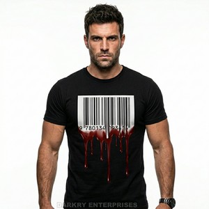 T-shirt gris personnalisé pour homme, motif graphique Steampunk Docteur de la Peste, en coton de haute qualité, à manches courtes, vente en gros fabricant - Product Image 6