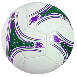 Ballon de football personnalisé, cousu à la machine, écologique, léger, à haute rétention d'air, en butyl, vente directe d'usine Oxva Industries - Product Image 2