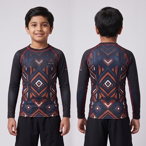 Ensemble Rashguard et Spats BJJ No-Gi Personnalisé, avec Ceinture Élastique Sublimée, Combinaison de Compression pour Grappling – Fournisseur d'Usine - Product Image 1