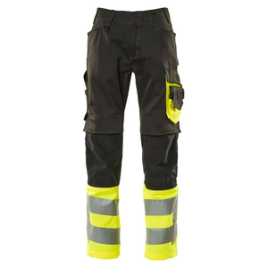 Pantalon de sécurité en tissu de travail avec motif réfléchissant, qualité export, pantalon de sécurité de haute qualité en tissu mélangé coton - Product Image 1