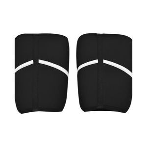 ปลอกรัดเข่าแบบนีโอพรีนสีดำ สำหรับยกน้ำหนัก ป้องกันการบาดเจ็บ รองรับแรงกด ปลอกรัดเข่าแบบมืออาชีพ สำหรับเพาเวอร์ลิฟติ้ง กันลื่น เหมาะสำหรับออกกำลังกาย - Product Image 4