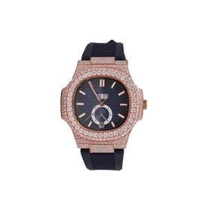 Reloj de Diamantes Moissanite de Lujo para Hombre y Mujer, Perfecto para Fiestas de Oficina y Eventos Nocturnos, Precio de Venta para Exportación - Product Image 1