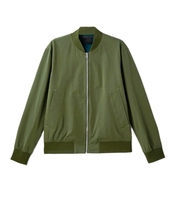 Blouson bomber en toile pour homme, camouflage, coupe-vent, style workwear, fermeture éclair, col mandarin, coupe régulière, haute qualité, hiver