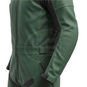 Traje de Motocicleta de Cuero Flexible, Elegante y Cómodo, Transpirable para Todas las Estaciones, Ideal para Viajes Largos por Carretera - Product Image 5