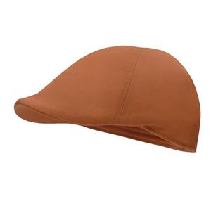 Casquette Newsboy Unisexe 100% Coton Respirant Marron Décontractée à Visière Plate Printemps Automne Adulte 56-58CM - Product Image 1
