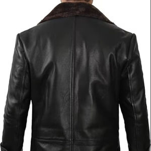 Blazer Classique en Cuir d'Agneau pour Homme Next Garments 2026 – Veste Sportive à Boutonnage Simple, Grande Taille, Imperméable - Product Image 1