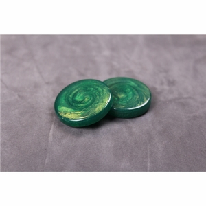 Pions de jeu de dames en résine de luxe personnalisés, faits à la main, en marbre vert, accessoires de jeu de société, jetons de remplacement, vente en gros - Product Image 1