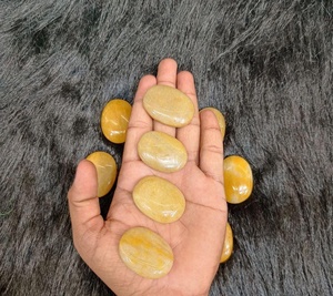 Piedra Ovalada de Aventurina Amarilla Pulida de Alta Calidad y Duradera para Sanación, Reiki, Meditación, Energía - Marca Rais Agate - Product Image 4
