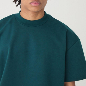 Camiseta de Algodón de Color Sólido de Primera Calidad para Hombre y Mujer, Camiseta Básica de Manga Corta para Verano, Suave, Transpirable y Casual - Product Image 3