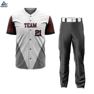 Uniforme de Béisbol de Último Diseño, Nuevo Estilo, Calidad Premium, Color Sólido, para Venta en Línea, Profesional - Product Image 6