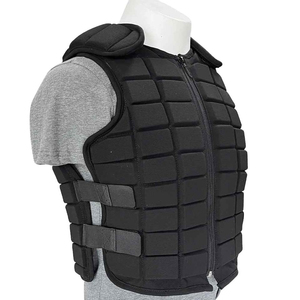 Chaleco de Seguridad Ecuestre de Acero Inoxidable y Poliéster para Adultos y Niños - Protector Corporal Acolchado con Absorción de Impactos para Montar a Caballo - Product Image 6