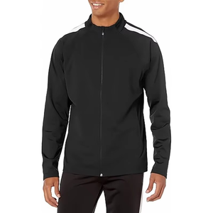 Trajes Deportivos para Hombre, Chaqueta con Cremallera y Bloques de Color, Logotipo Personalizado, Tallas Variadas, para Entrenamiento, Gimnasio, Pádel y Deportes Activos - Product Image 3