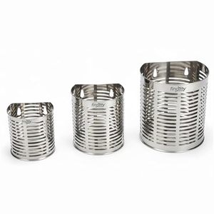 Contenedores de Almacenamiento Cilíndricos Apilables, Organizador de Cocina, Diseño Minimalista, Tamaños Pequeño, Mediano y Grande - Product Image 2