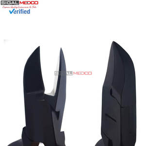 Meilleure gamme de coupe-ongles de podologie robustes pour ongles épais et incarnés, avec ressort noir et corps doré - Product Image 5