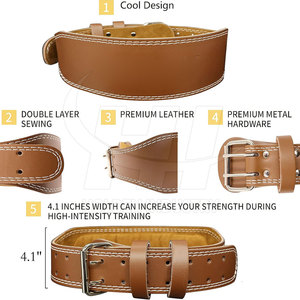 Fitness Gear Weightlifting <b>Belt</b> Firm Support Weightlifting <b>Belt</b> Gym Wear Weightlifting <b>Belt</b> Easy Use - Product Image 4