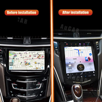 Autoradio GPS Android 13 10,4'' pour Cadillac Escalade ATS XTS SRX CTS 2013-2018 Lecteur multimédia stéréo pour voiture