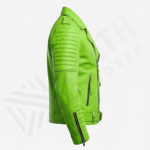 Veste de moto en cuir véritable pour homme de qualité supérieure, nouvelle arrivée, vestes de moto d'hiver, protections amovibles, personnalisables - Product Image 3
